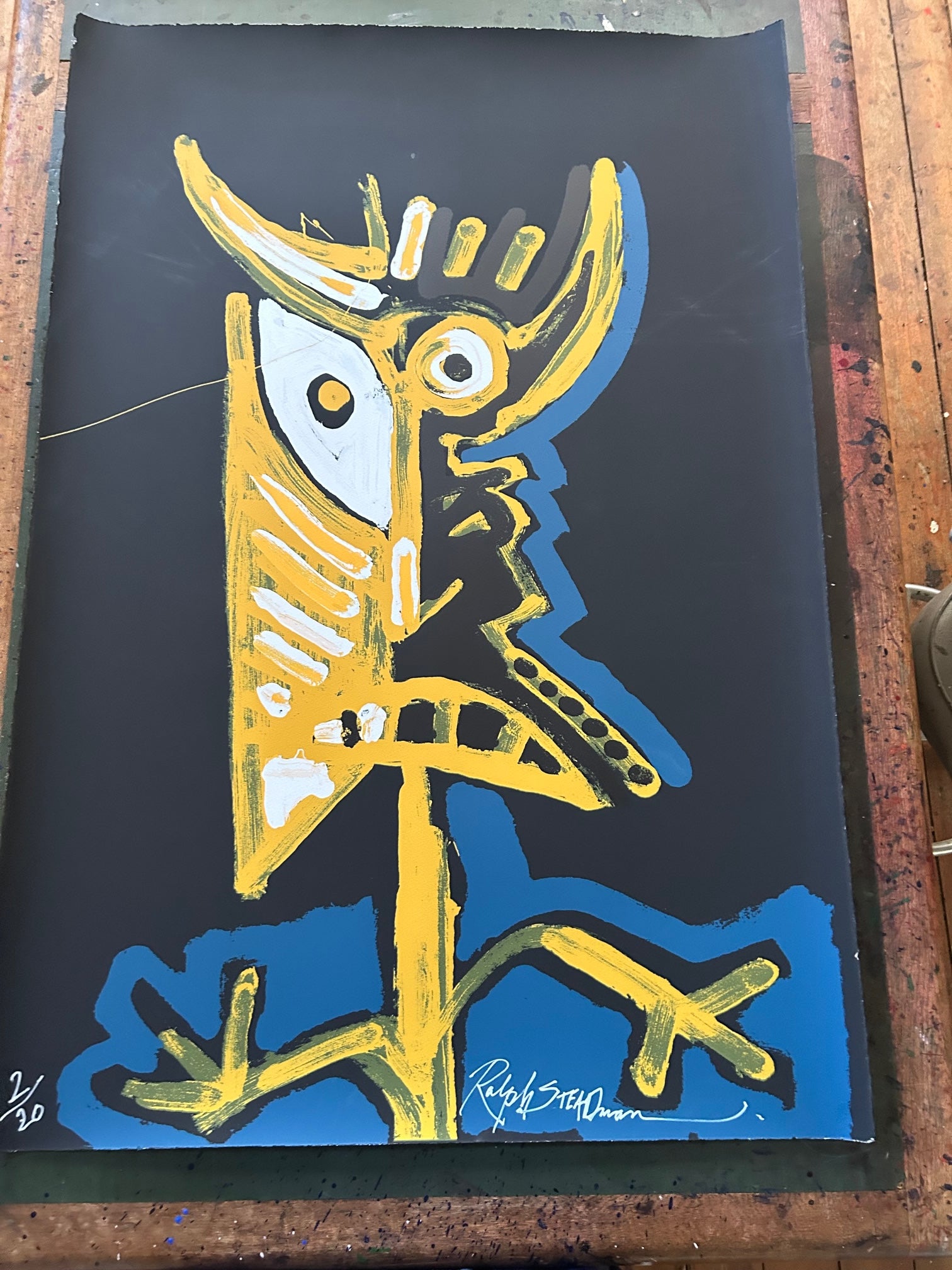 Monster Point Art Board Print for Sale by RitaCreatez